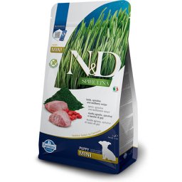 N&D Spirulina Dog Puppy Mini Lamb 2kg