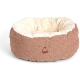 Agui Snuggle Bed szuperpuha kutya / macska ágy - Terracota (ø 40 cm)