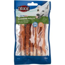 Trixie Denta Fun csirkefilés csavart rágópálcikák (12 cm | 6 db) 70gr