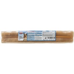 Trixie préselt natúr bőr rágóropik (2 db | 2 x 80 g | 25 cm / ø 20 mm | Fóliázott) 160gr