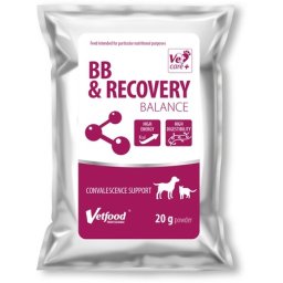 VetFood BB & Recovery Balance regenerálódást segítő készítmény kutyáknak és macskáknak 20 g