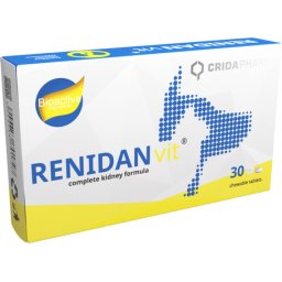 Crida Pharm RENIDAN vit rágótabletta kutyáknak és macskáknak (30 tabletta)
