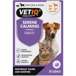 Vetiq Serene Calming Tablets nyugtató kutyáknak, macskáknak - 30 db