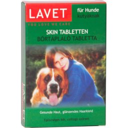 Lavet bőrtápláló tabletta kutyáknak (50 db)
