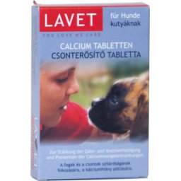 Lavet csonterősítő tabletta kutyáknak (50 db)