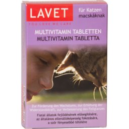 Lavet multivitamin tabletta macskáknak (50 db)