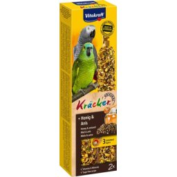 Vitakraft Kracker mézes és ánizsos dupla rúd arapapagájnak (2 x 90 g) 180gr