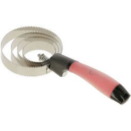 Kerbl spirál alakú finom fogazású fémvakaró zselés nyéllel (Átmérő: 10.4 cm)