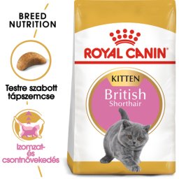 Royal Canin British Shorthair Kitten - Brit rövidszőrű kölyök macska száraz táp 400gr