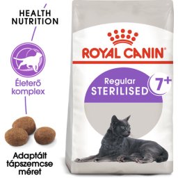 Royal Canin Sterilised 7+ | Ivartalanított idősödő macska száraz táp 400gr