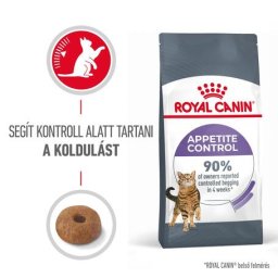 Royal Canin Appetite Control Care - Száraz táp felnőtt macskák részére az étvágy szabályozásának segítésére 400gr