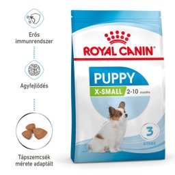Royal Canin X-Small Puppy - Nagyon kistestű kölyök kutya száraz táp 3kg