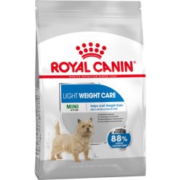 Royal Canin Mini Light Weight Care - Száraz táp hízásra hajlamos, kistestű felnőtt kutyák részére 3kg