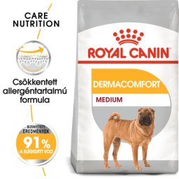 Royal Canin Medium Dermacomfort - Száraz táp bőrirritációra hajlamos, közepes testű felnőtt kutyák részére 3kg