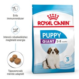 Royal Canin Giant Puppy - Óriás testű kölyök kutya száraz táp 3.5kg