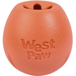 Wes Paw Rumbl - Jutalomfalattal tölthető labda (S | 9 cm | Sárgadinnye)