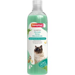 Beaphar sampon macskáknak makadámia olajjal és aloe verával 250 ml