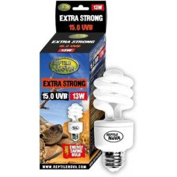 Reptile Nova Extra Strong UVB 15.0 energiatakarékos terrárium izzók 13 W
