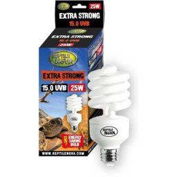 Reptile Nova Extra Strong UVB 15.0 energiatakarékos terrárium izzók 25 W