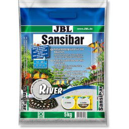 JBL Sansibar River természetes akvárium talaj (durva szemű) 5 kg