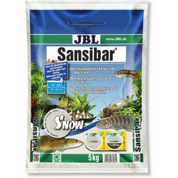 JBL Sansibar Snow természetes akvárium talaj (hófehér) 10 kg