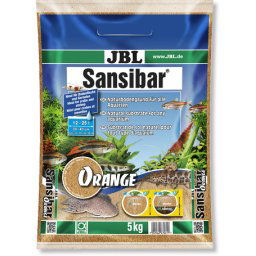 JBL Sansibar Orange természetes akvárium talaj (narancssárga) 10 kg