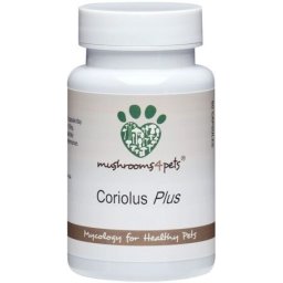 Mushrooms 4 Pets Coriolus Plus immunerősítő gomba kapszula kutyáknak és macskáknak (400 mg) 60 db