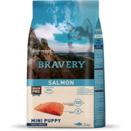 Bravery Dog Puppy Mini Grain Free Salmon 2kg