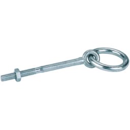 Kerbl horganyzott kikötő karikák facsavarral (Gyűrűvastagság: 10 mm | Hossz: 120 mm | 394 g)