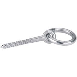 Kerbl horganyzott kikötő karikák facsavarral (Gyűrűvastagság: 10 mm | Hossz: 80 mm | 150 g | Facsavaros)