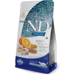 N&D Cat Ocean Adult Codfish & Orange Low Grain 1.5kg