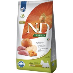 N&D Dog Grain Free Adult Mini sütőtök, vaddisznó & alma 800gr