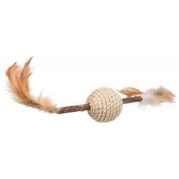 Trixie matatabi tollas játék csörgős labdával macskáknak (20 cm)