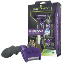 FURminator hosszú szőrű macskákhoz (L) - Új változat