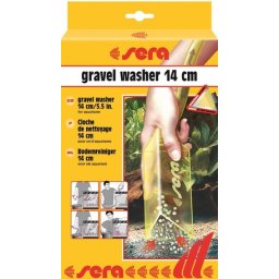 Sera akváriumi aljzattisztitó (Háromszög forma l Aljzattisztító: 14 cm | Cső: 14 cm | Élhosszúság 7 cm)