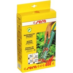 Sera akváriumi aljzattisztitó (Kerek forma l Aljzattisztító: 25 cm | Cső: 12 cm | Átmérő 5.7 cm)