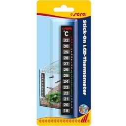Sera akváriumi vízhőmérő (Fokonkénti mérési lehetőség)