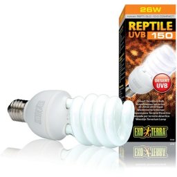 Exo Terra Reptile UVB 150 Desert Compact Bulb – Sivatagi terráriumi izzó 26 W