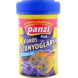 Panzi vörös szúnyoglárva díszhaltáp 135ml