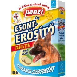 Panzi csonterősítő tabletta kutyáknak az egészséges csontokért (100 db)