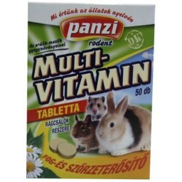 Panzi fog- és szőrzeterősítő multivitamin rágcsálóknak (50 db)