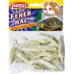 Panzi szárított fehér hal macska és teknős csemege (870 ml) 100gr