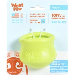West Paw Toppl - Jutalomfalattal tölthető kutyajáték(S | 8 cm | Aqua)