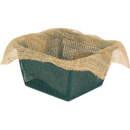 Juta növényültető zsák kerti tóba - 45 x 45 cm