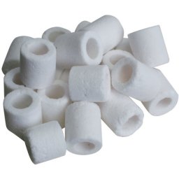 XiLong Bio-Ring Glass üvegkerámia akváriumi szűrőanyag hálóban 850 g