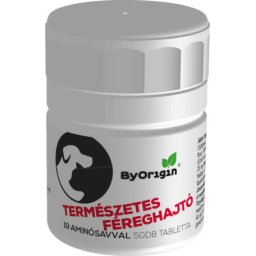 ByOrigin természetes féreghajtó tabletta kutyáknak és macskáknak 50 db