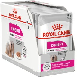Royal Canin Exigent - Nedves táp válogatós felnőtt kutyák részére (12 x 85 g) 1.02kg
