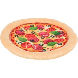 Trixie plüss zörgős pizza 26 cm