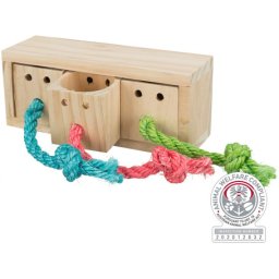 Trixie Snack Cube fajáték nagypapagájok részére (16 x 6 x 7 cm)