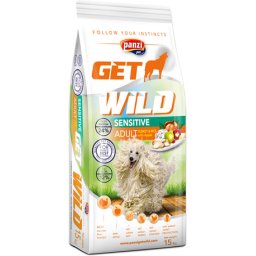 Panzi GetWild Dog Adult Sensitive Turkey & Rice with Apple 15kg